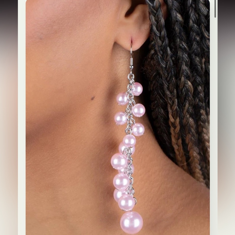 Atlantic Affair Pink Earrings